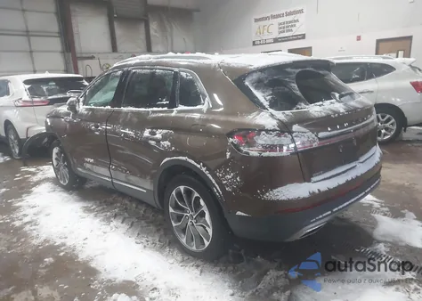 2022 Lincoln Nautilus Reserve из США, поврежденный, VIN 2LMPJ8KP7NBL12455